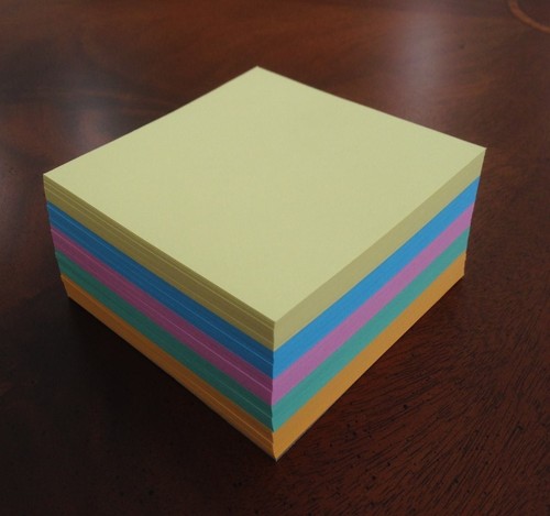 Refill note paper loose - refill,