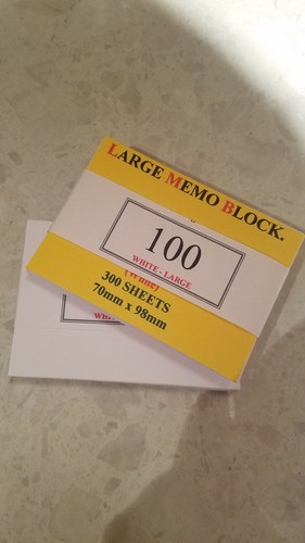 Large memo block refill 300 - large,