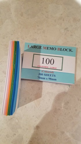 Large memo block - large, 300
