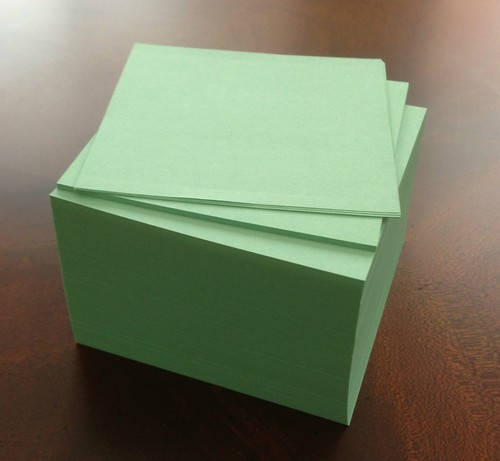 Note paper refill cube - note,