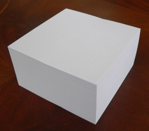 Note paper refill cube loose - note,