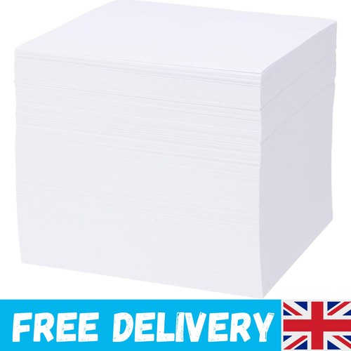 Paper block white - block,