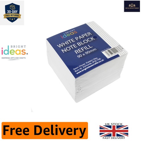 White paper memo block - memo,