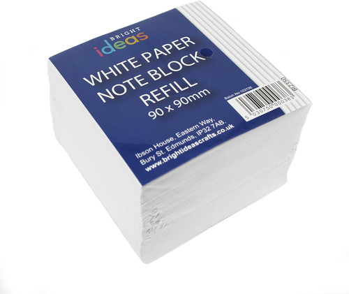 Note block white - –, sheet